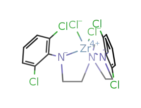 [ZrCl<sub>2</sub>((2,6-Cl<sub>2</sub>C<sub>6</sub>H<sub>3</sub>NCH<sub>2</sub>CH<sub>2</sub>)2NMe)]