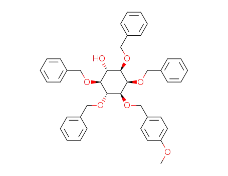 (+/-)-2,3,5,6-Tetra-O-benzyl-1-O-p-methoxybenzyl-myo-inositol
