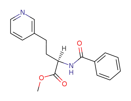 methyl D-2-benzamido-4-(3-pyridyl)butyrate