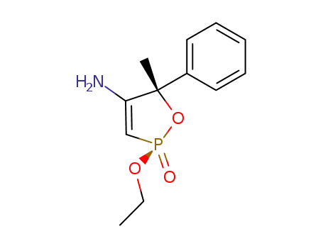 (2S,5S)-2-Ethoxy-5-methyl-2-oxo-5-phenyl-2,5-dihydro-2λ<sup>5</sup>-[1,2]oxaphosphol-4-ylamine