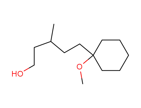 5-(1-Methoxycyclohexyl)-3-methylpentanol