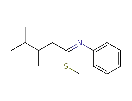 Pentanimidothioic acid, 3,4-dimethyl-N-phenyl-, methyl ester, (Z)-