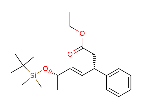(E)-(3S,6S)-6-(tert-Butyl-dimethyl-silanyloxy)-3-phenyl-hept-4-enoic acid ethyl ester