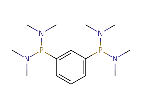 m-C<sub>6</sub>H<sub>4</sub>(P(N(CH<sub>3</sub>)2)2)2