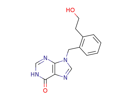 9-<o-(2-hydroxyethyl)benzyl>hypoxanthine