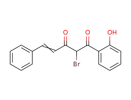 2-bromo-1-(2-hydroxyphenyl)-5-phenyl-4-pentene-1,3-dione