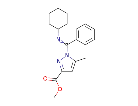 메틸 -1- (N- 사이클로 헥실 벤즈 이미도 일) -5- 메틸 -3- 피라 졸 카복실 레이트