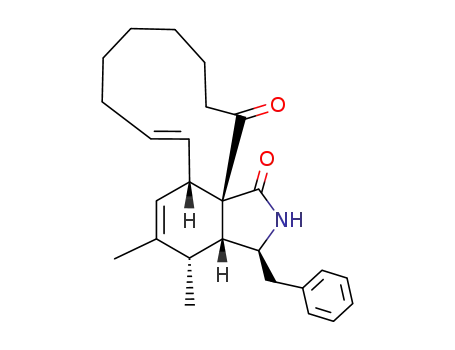 10-phenyl<11>cytochalasa-6(7),13<sup>t</sup>-diene-1,21,-dione
