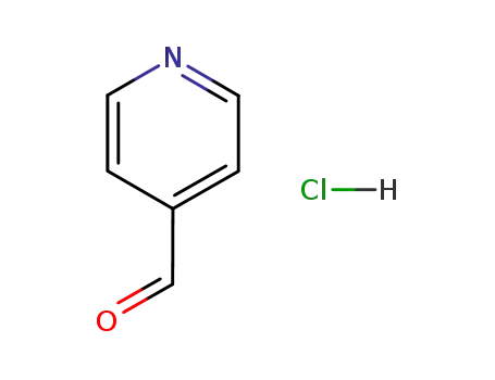 Molecular Structure of 93061-73-5 (4-Pyridinecarboxaldehyde, hydrochloride)
