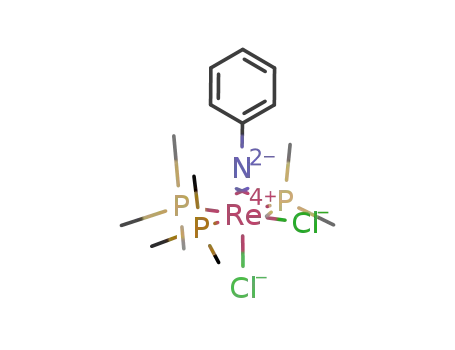 phenylimidodichlorotris(trimethylphosphine) rhenium(IV)