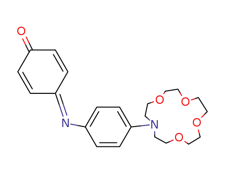 4-<4-(4,7,10,13-Tetraoxa-1-azacyclopentadecyl)phenylimino>-2,5-cyclohexadien-1-on