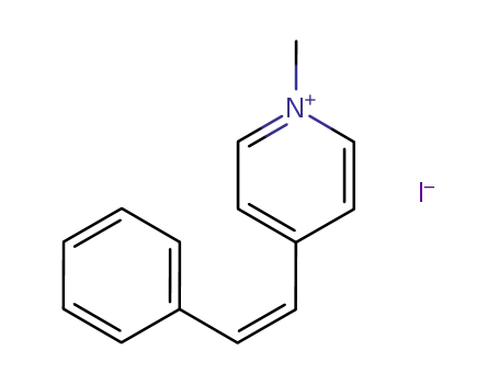 cis-N-methyl-3-(β-styryl)pyridinium iodide