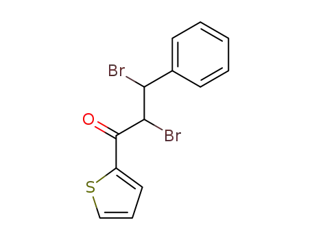 2,3-dibromo-3-phenyl-1-thiophen-2-yl-propan-1-one