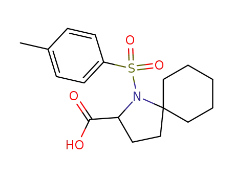 acide N-tosyl-1-azaspiro<4,5>decane-2-carboxylique