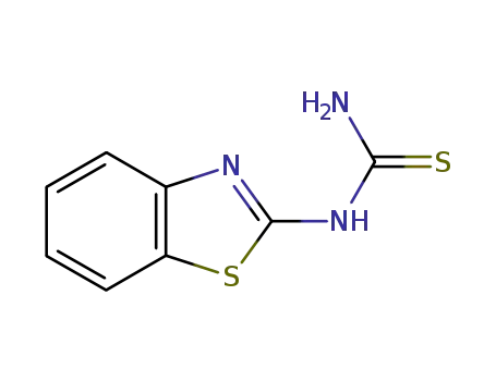 Molecular Structure of 14294-12-3 (Thiourea, 2-benzothiazolyl- (9CI))