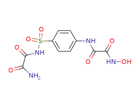 Molecular Structure of 81717-49-9 (N-[4-[(hydroxycarbamoylformyl)amino]phenyl]sulfonyloxamide)