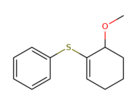 Benzene, [(6-methoxy-1-cyclohexen-1-yl)thio]-