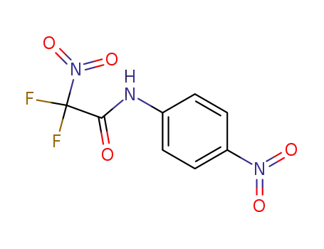 Molecular Structure of 123633-40-9 (2,2-Difluoro-2-nitro-N-(4-nitro-phenyl)-acetamide)