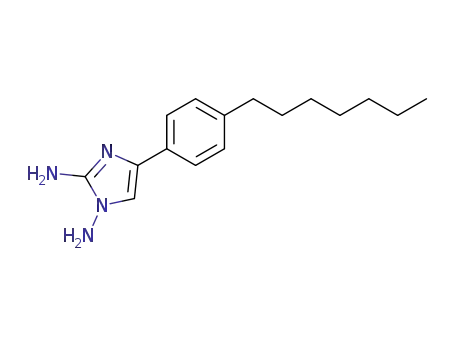 4-(4-Heptyl-phenyl)-imidazole-1,2-diamine