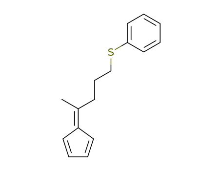 6-methyl-6-(3-phenylthiopropyl)fulvene