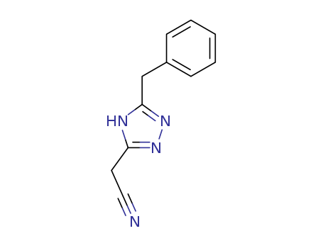 57723-86-1 1H-1,2,4-Triazole-3-acetonitrile, 5-(phenylmethyl)-
