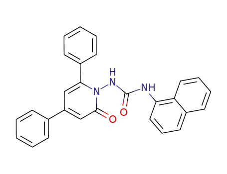 N-(α-naphthyl)-N'-(1,2-dihydro-2-oxo-4,6-diphenyl-1-pyridyl)urea