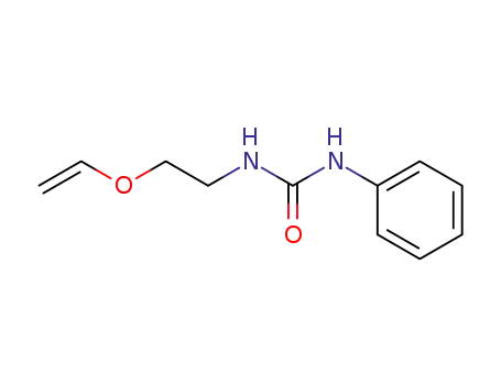 Molecular Structure of 79967-93-4 (Urea, N-[2-(ethenyloxy)ethyl]-N'-phenyl-)