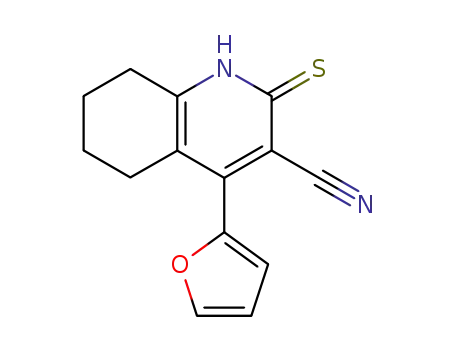 4-(2-Furyl)-2-mercapto-5,6,7,8-tetrahydroquinoline-3-carbonitrile