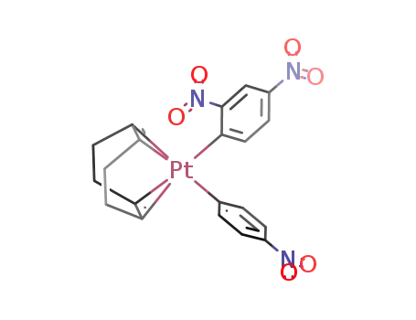 (1,2,5,6-η4-cyclooctadiene)(2,4-dinitrophenyl)(4-nitrophenyl)platinum(II)