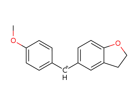 Methylium, (2,3-dihydro-6-benzofuranyl)(4-methoxyphenyl)-