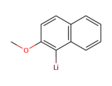 Molecular Structure of 1201-16-7 (Lithium, (2-methoxy-1-naphthalenyl)-)
