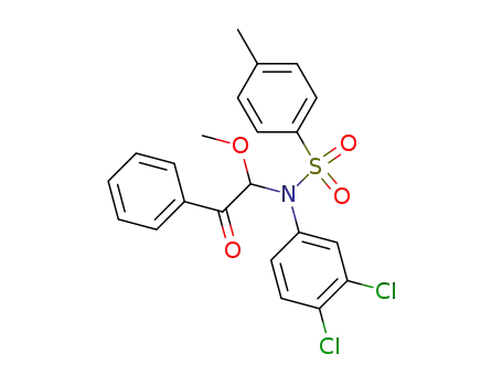 3,4-dichloro-N-(α-methoxyphenacyl)-N-tosylaniline