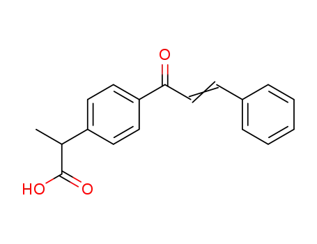 2-{4-[(E)-(3-Phenyl-acryloyl)]-phenyl}-propionic acid