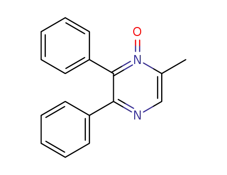Pyrazine, 5-methyl-2,3-diphenyl-, 4-oxide