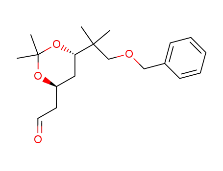 [(4S,6S)-6-(2-Benzyloxy-1,1-dimethyl-ethyl)-2,2-dimethyl-[1,3]dioxan-4-yl]-acetaldehyde
