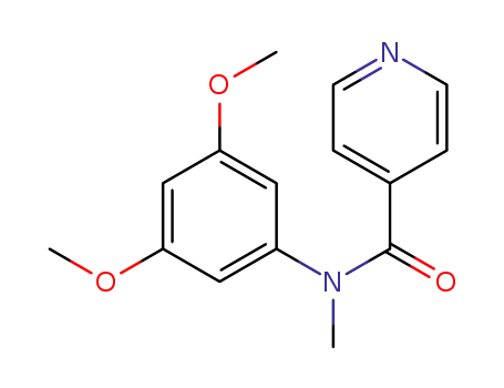N-methyl-N-(3,5-dimethoxyphenyl)isonicotinamide