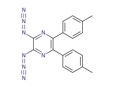 2,3-diazido-5,6-bis(p-methylphenyl)pyrazine