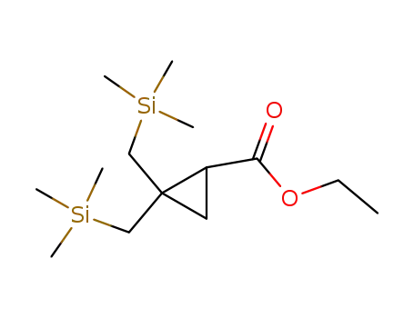 ethyl 2,2-bis(trimethylsilylmethyl)cyclopropanecarboxylate