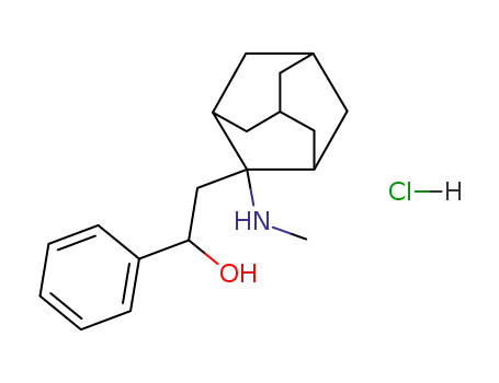 2-(Methylamino)-alpha-phenyltricyclo(3.3.1.1(sup 3,7))decane-2-ethanol hydrochloride