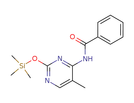 N-(5-Methyl-2-trimethylsilanyloxy-pyrimidin-4-yl)-benzamide