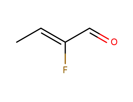 Molecular Structure of 63995-86-8 (2-Butenal, 2-fluoro-, (Z)-)
