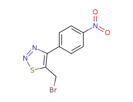 5-bromomethyl-4-(p-nitrophenyl)-1,2,3-thiadiazole