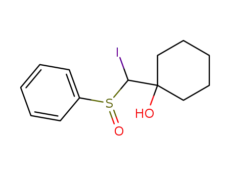 Cyclohexanol, 1-[iodo(phenylsulfinyl)methyl]-