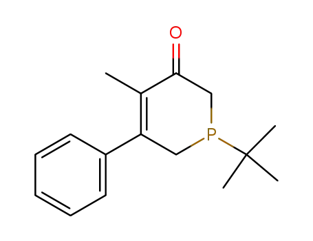 3(2H)-Phosphorinone,
1-(1,1-dimethylethyl)-1,6-dihydro-4-methyl-5-phenyl-