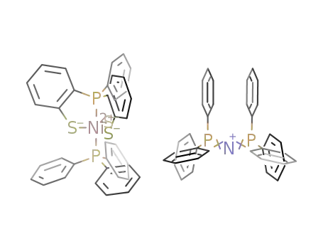 [PPN][Ni(II)(PPh<sub>3</sub>)(P(o-C<sub>6</sub>H<sub>4</sub>S)3)]
