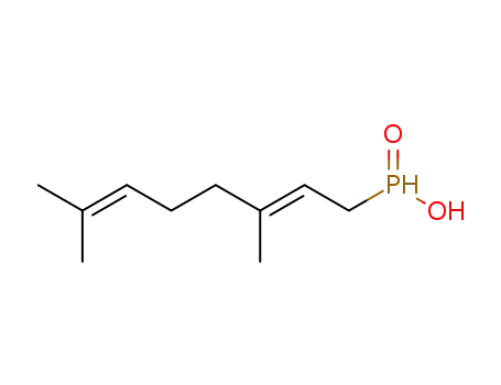 Molecular Structure of 701279-14-3 ((E)-geranyl-H-phosphinic acid)