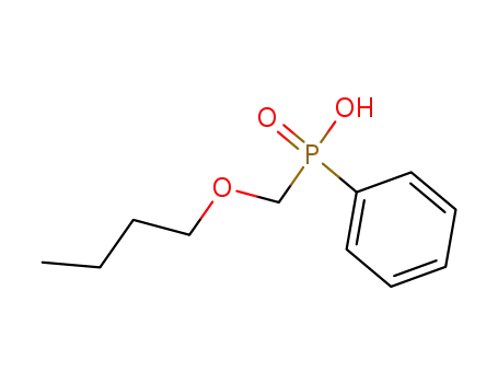 Molecular Structure of 75425-74-0 ((butoxymethyl)phenylphosphinic acid)