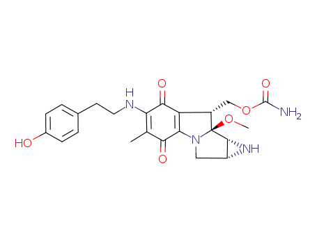 Molecular Structure of 83586-91-8 (MITOMYCIN ANALOG)