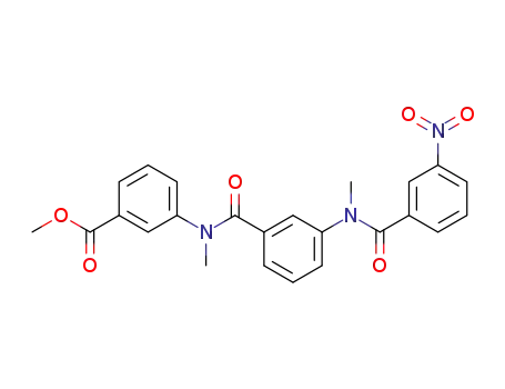 methyl 3-<N-methyl-3-(N-methyl-3-nitrobenzamido)benzamido>benzoate