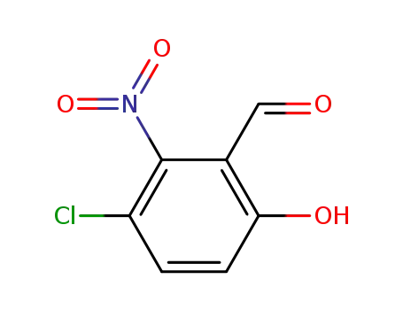 3-클로로-6-하이드록시-2-니트로벤잘데하이드